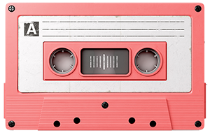 pink cassette