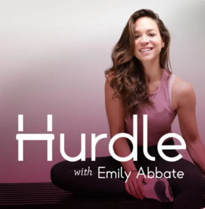 Podcast cover art for Hurdle with Emily Abbate