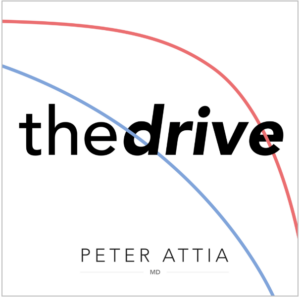 Podcast cover art for The Drive