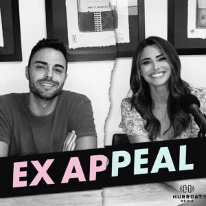 Ex Appeal Podcast artwork with hosts Jennifer Lahmers & Julien Marlon