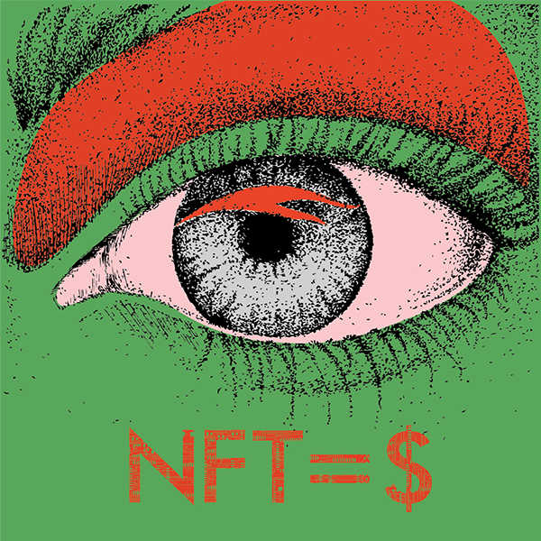NFT eye green