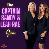 Sandy and Leah Show Podcast Art