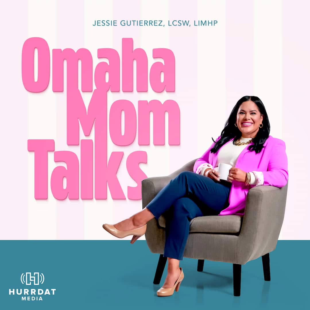 OmahaMomTalks-ShowArt-Final Nebraska, Somos One podcast show art